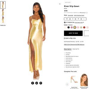 Yellow Wedding Guest Dress / Bridesmaid Dress